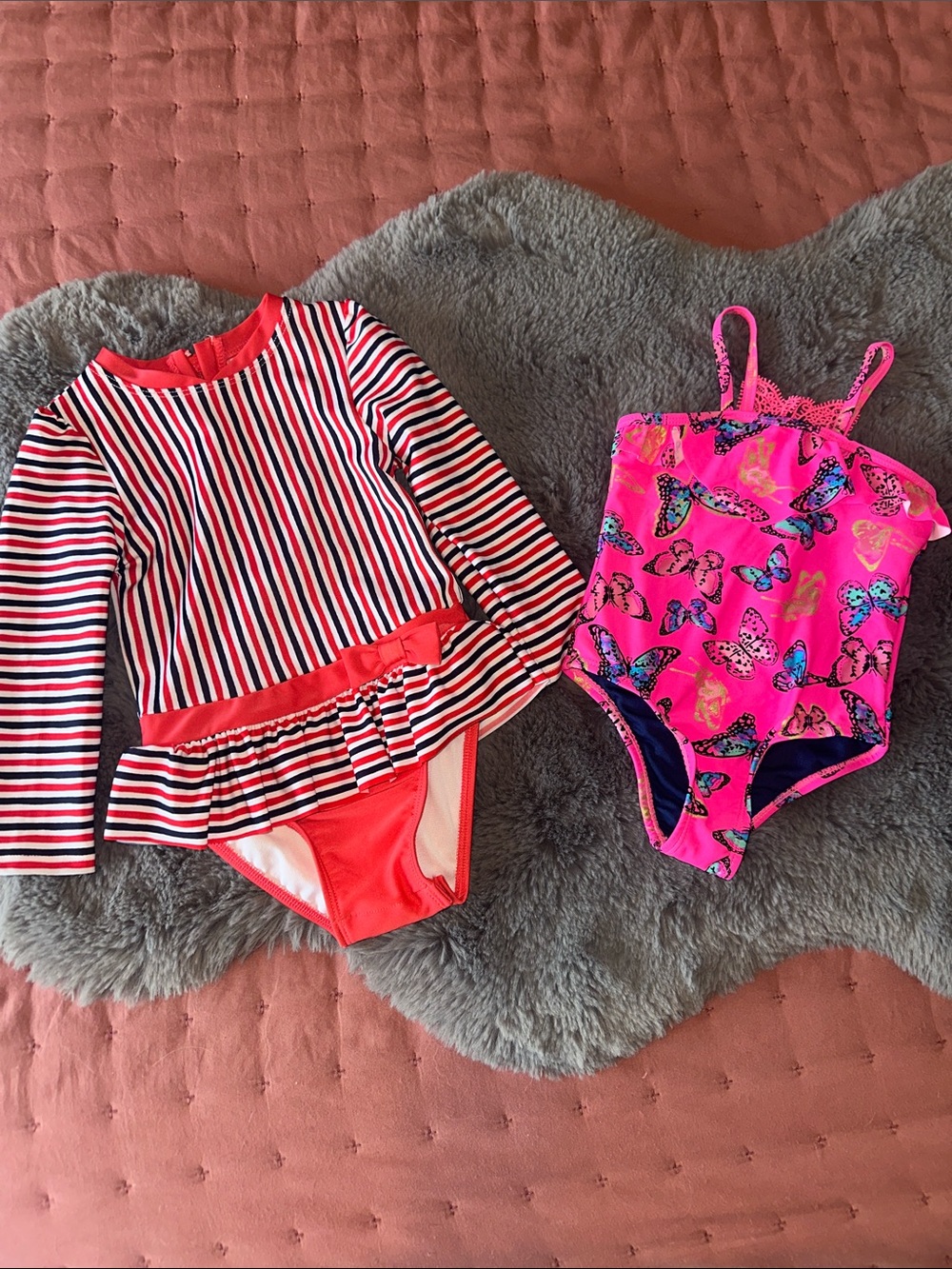 Two Girls Swimsuits.  Size 3T